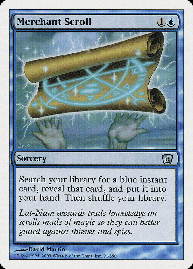Merchant Scroll (8th Edition) [Oversize Cards] | Lots Moore NSW