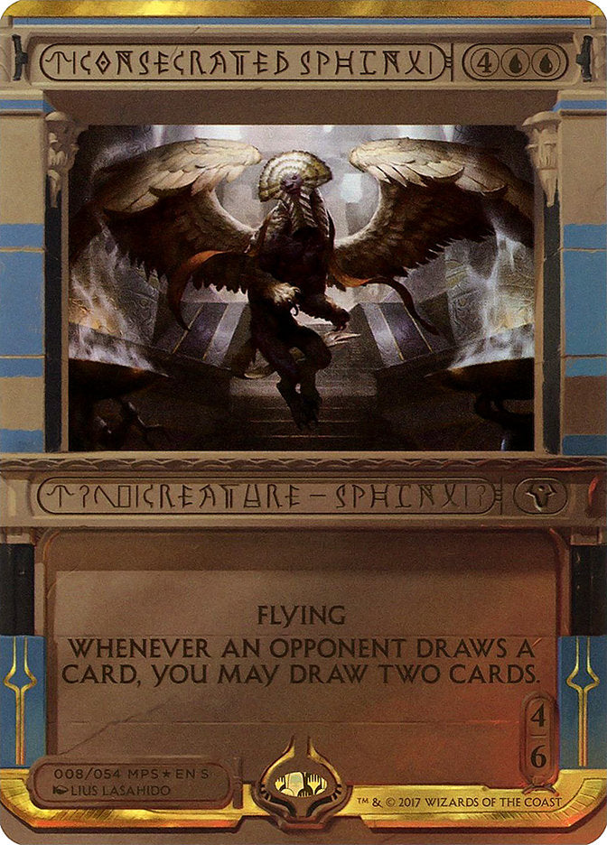 Consecrated Sphinx (Invocation) [Amonkhet Invocations] | Lots Moore NSW
