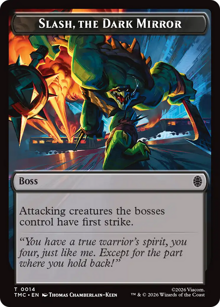 Slash, The Dark Mirror [Teenage Mutant Ninja Turtles Commander Tokens] | Lots Moore NSW