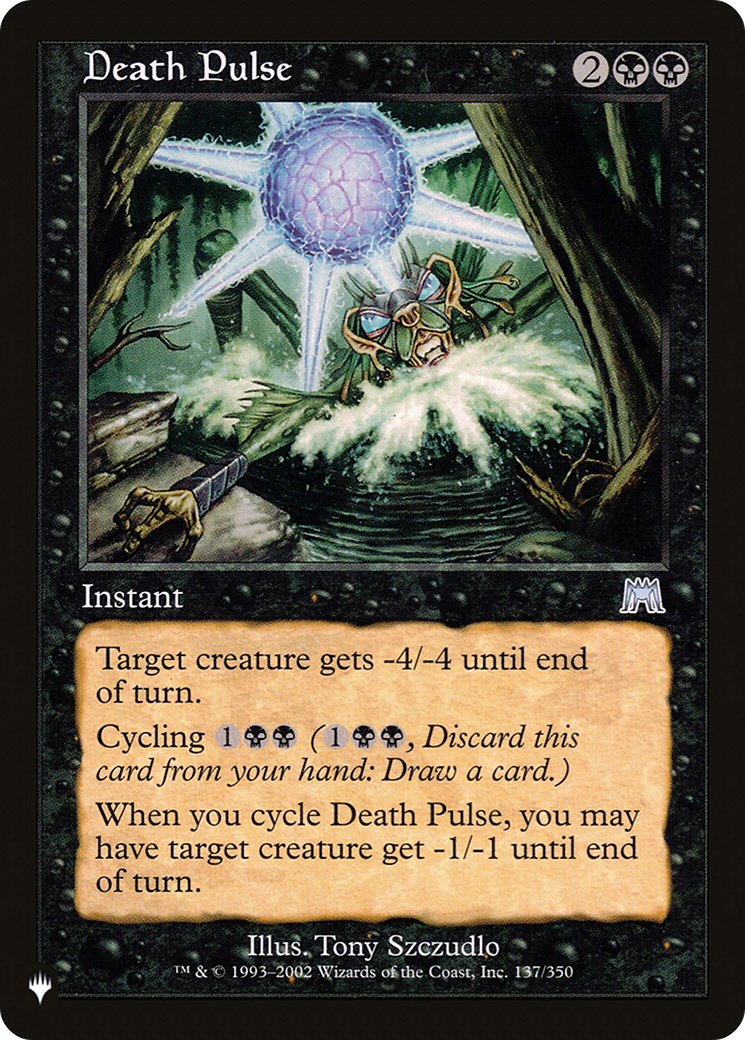 Death Pulse [The List] | Lots Moore NSW