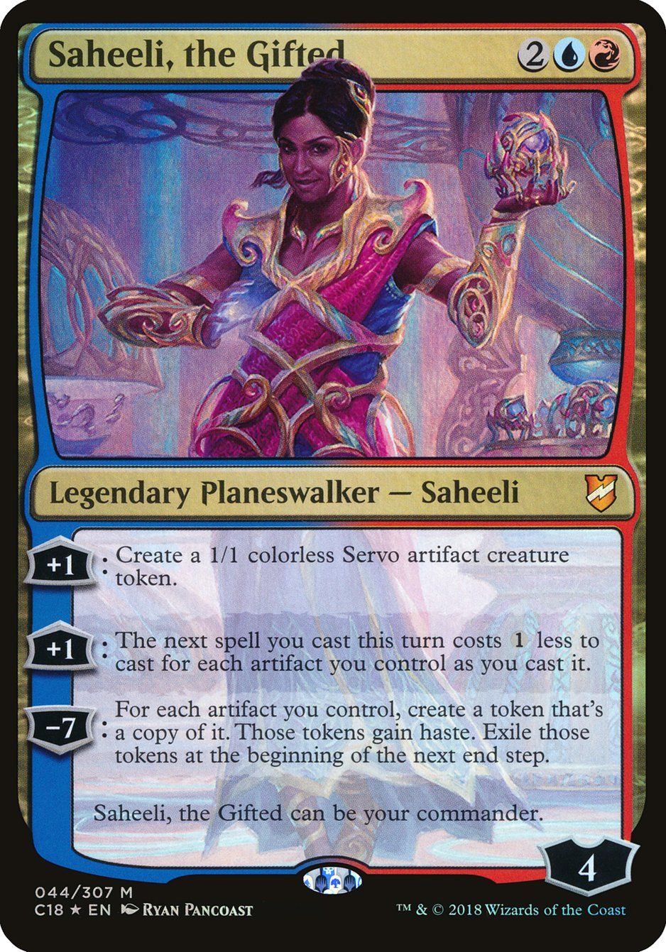 Saheeli, the Gifted (Oversized) [Commander 2018 Oversized] | Lots Moore NSW