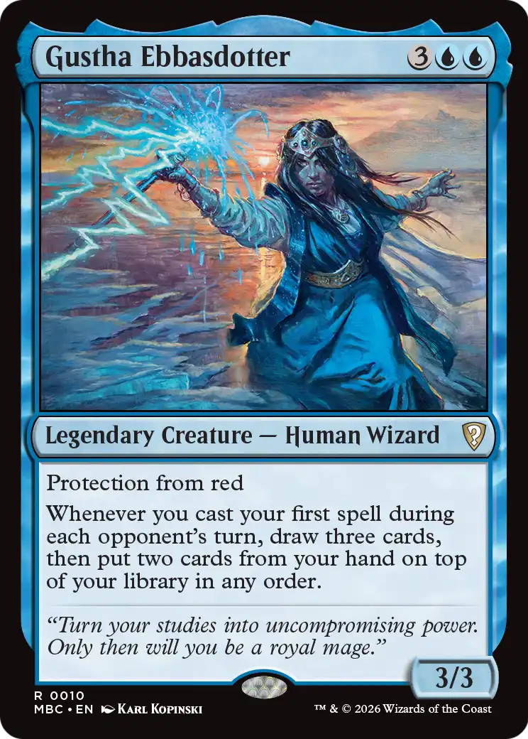 Gustha Ebbasdotter [Mystery Booster: Commander Edition] | Lots Moore NSW