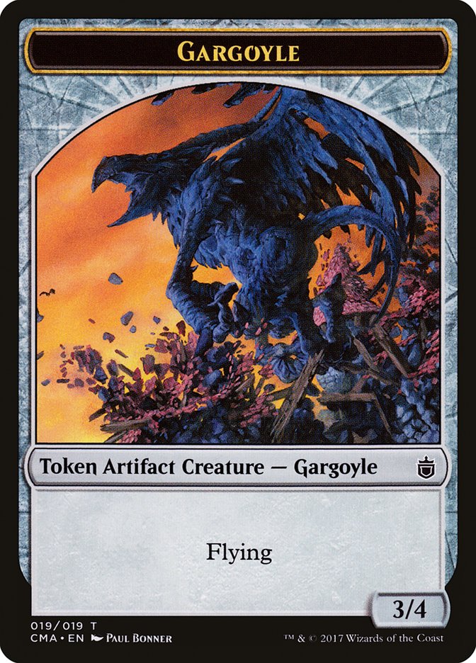 Gargoyle Token [Commander Anthology Tokens] | Lots Moore NSW