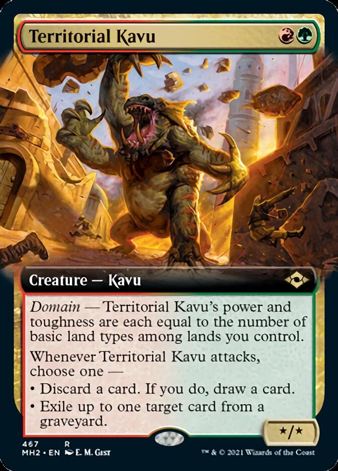 Territorial Kavu (Extended Art) [Modern Horizons 2] | Lots Moore NSW