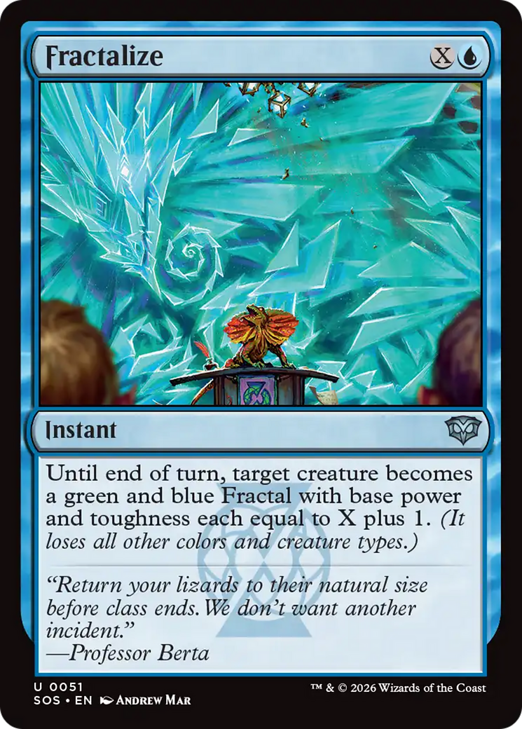 Fractalize [Secrets of Strixhaven] | Lots Moore NSW