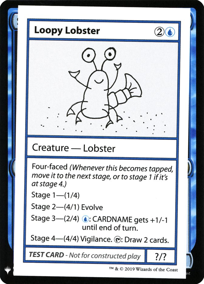 Loopy Lobster [Mystery Booster Playtest Cards] | Lots Moore NSW