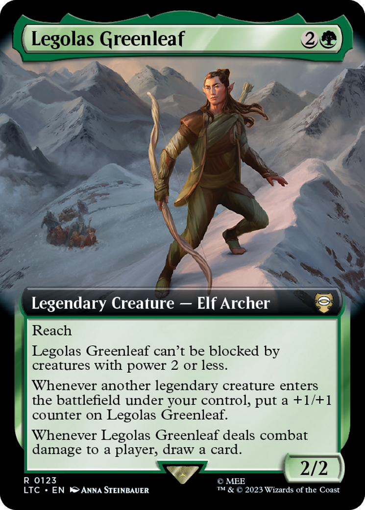 Legolas Greenleaf (Extended Art) [The Lord of the Rings: Tales of Middle-Earth Commander] | Lots Moore NSW