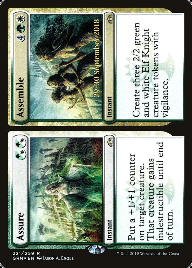Assure // Assemble [Guilds of Ravnica Prerelease Promos] | Lots Moore NSW