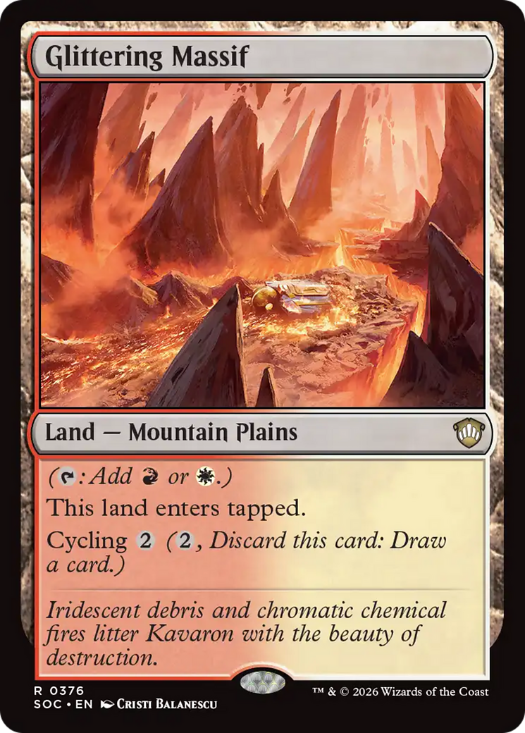 Glittering Massif [Secrets of Strixhaven Commander] | Lots Moore NSW