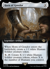 Horn of Gondor (Extended Art) (Surge Foil) [The Lord of the Rings: Tales of Middle-Earth] | Lots Moore NSW