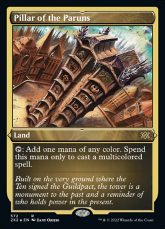Pillar of the Paruns (Foil Etched) [Double Masters 2022] | Lots Moore NSW