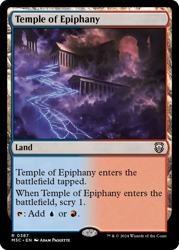 Temple of Epiphany [Modern Horizons 3 Commander] | Lots Moore NSW