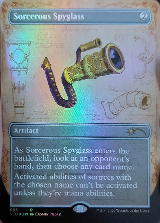 Sorcerous Spyglass (Blueprint) [Secret Lair Drop Promos] | Lots Moore NSW