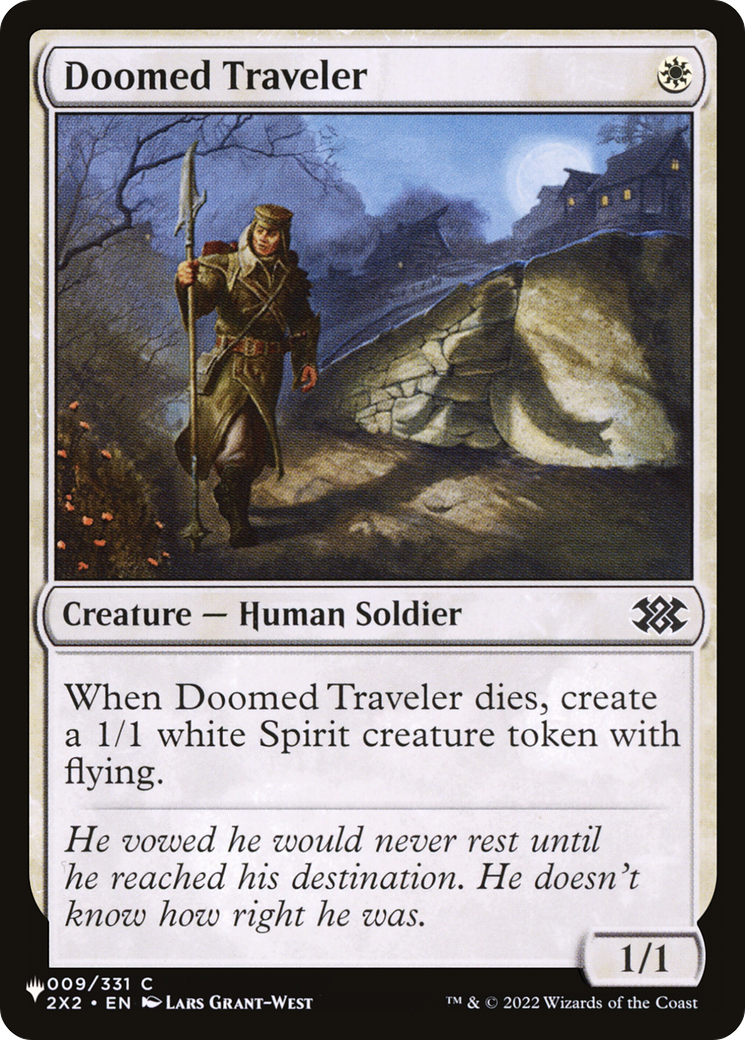 Doomed Traveler [The List] | Lots Moore NSW