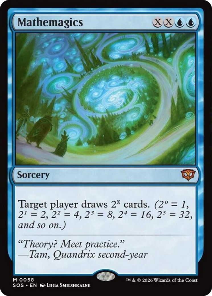Mathemagics [Secrets of Strixhaven] Magic: The Gathering | Lots Moore NSW