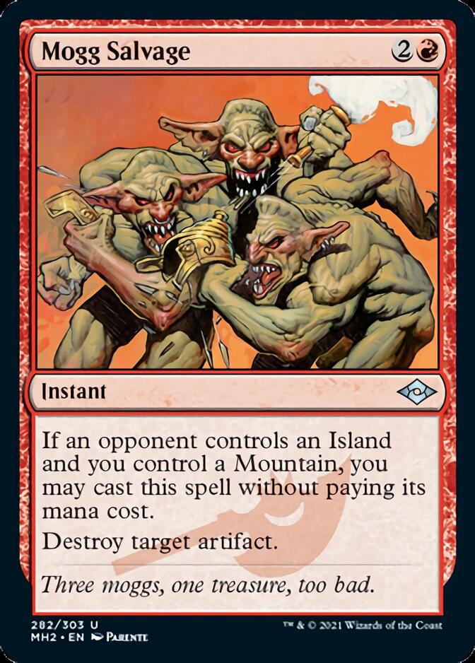 Mogg Salvage (Foil Etched) [Modern Horizons 2] | Lots Moore NSW