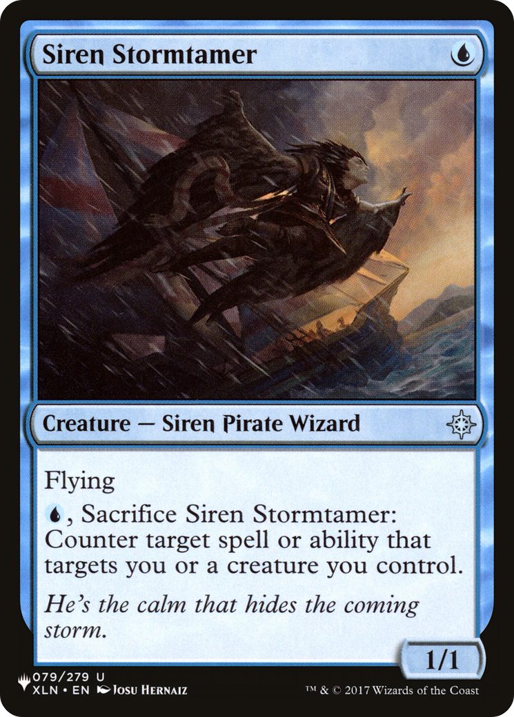 Siren Stormtamer [The List] | Lots Moore NSW