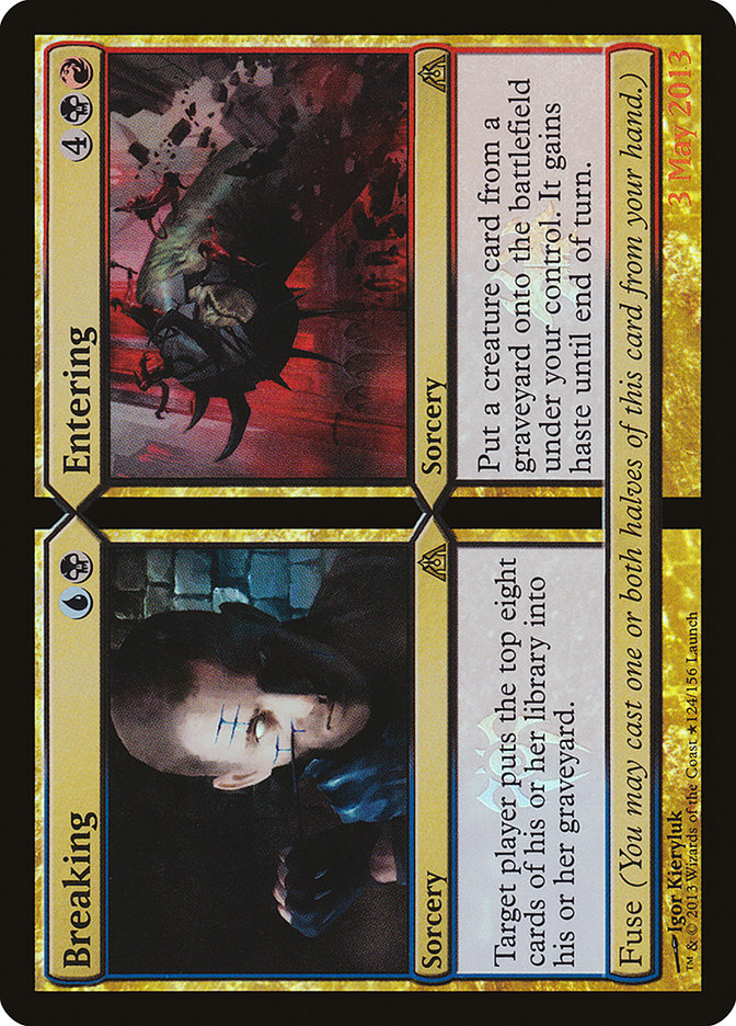 Breaking // Entering (Launch) [Dragon's Maze Promos] | Lots Moore NSW
