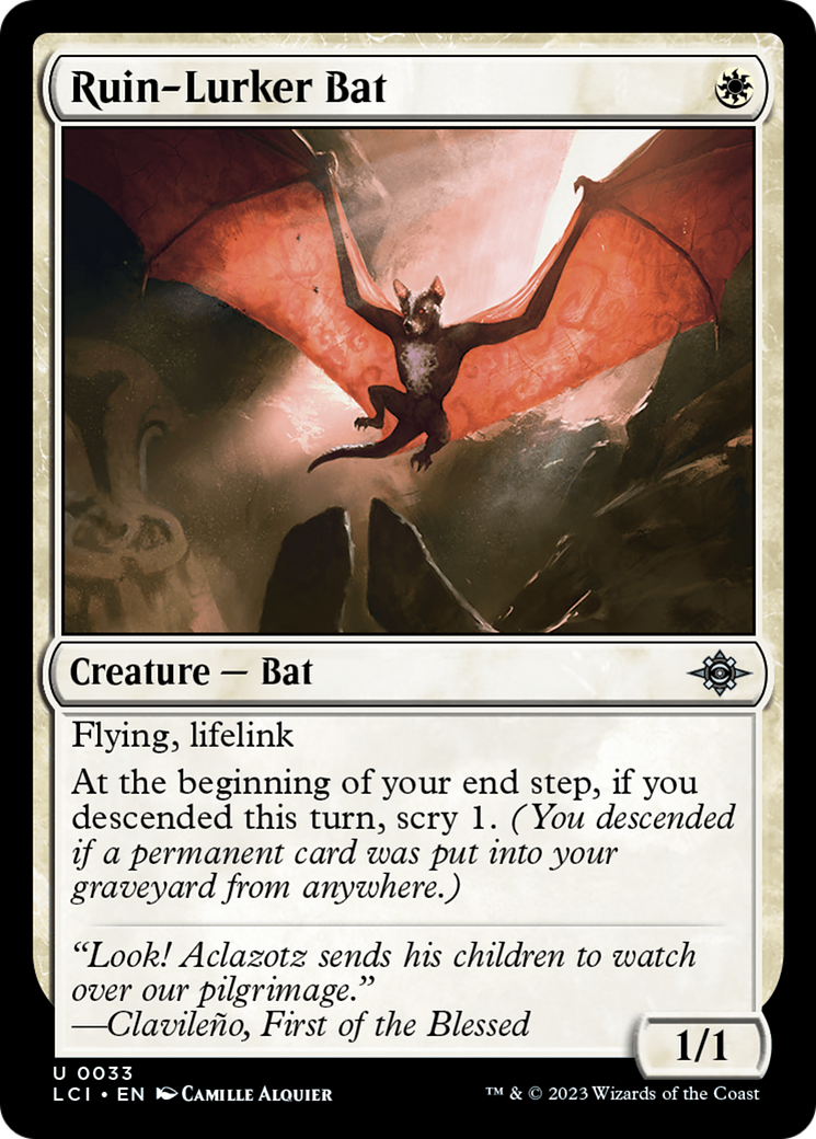 Ruin-Lurker Bat [The Lost Caverns of Ixalan] | Lots Moore NSW