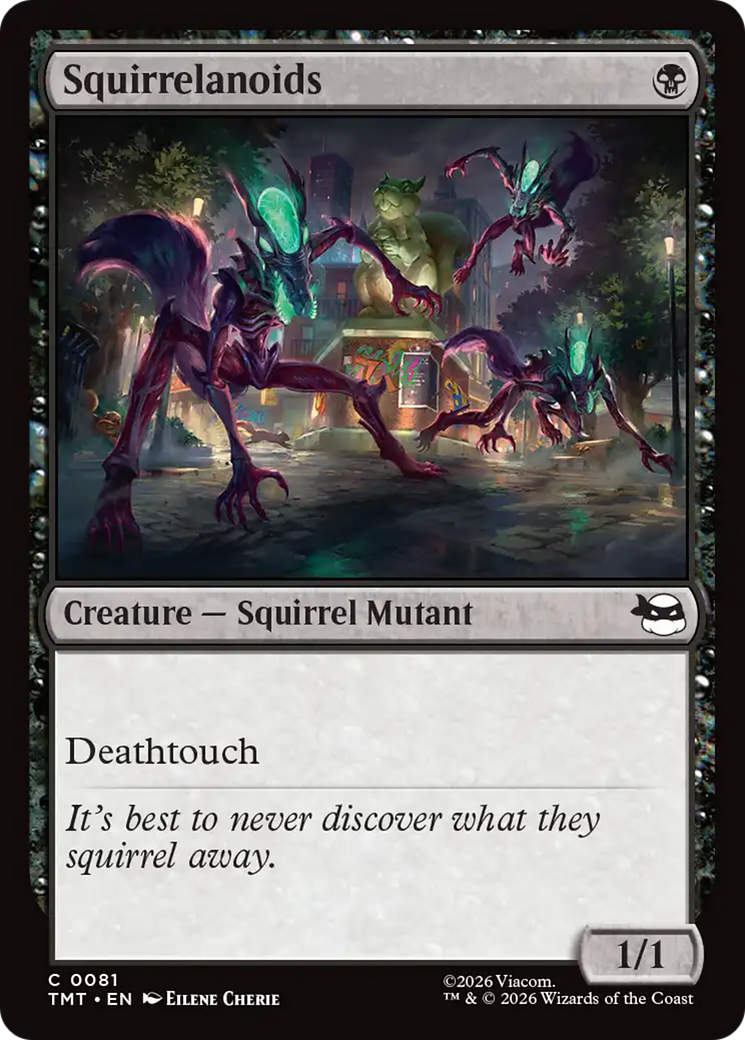 Squirrelanoids [Teenage Mutant Ninja Turtles] | Lots Moore NSW