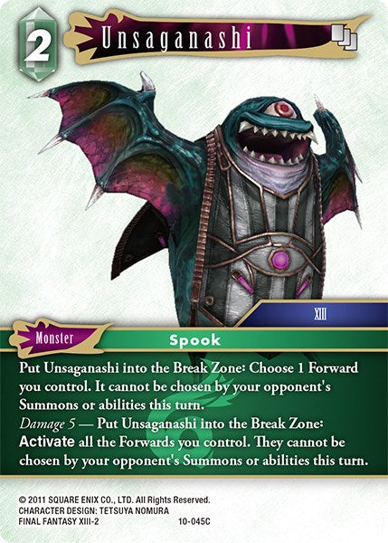 Unsaganashi [Opus X] | Lots Moore NSW