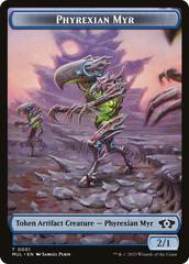 Phyrexian Myr // Phyrexian Hydra (11) Double-Sided Token [March of the Machine Tokens] | Lots Moore NSW