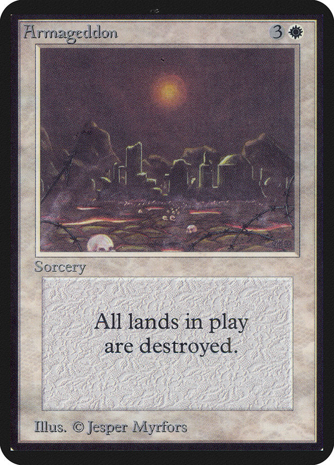 Armageddon [Alpha Edition] | Lots Moore NSW