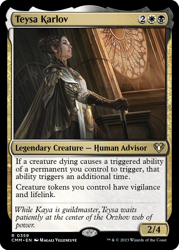 Teysa Karlov [Commander Masters] | Lots Moore NSW