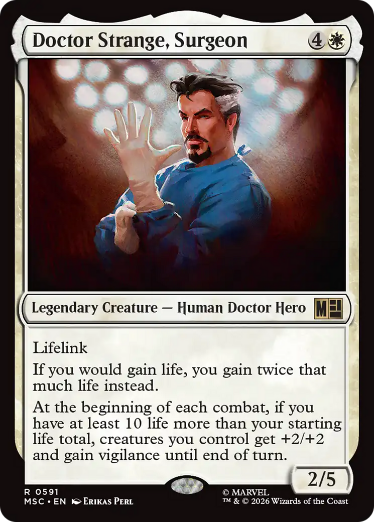 Doctor Strange, Surgeon [Marvel Super Heroes Commander] | Lots Moore NSW