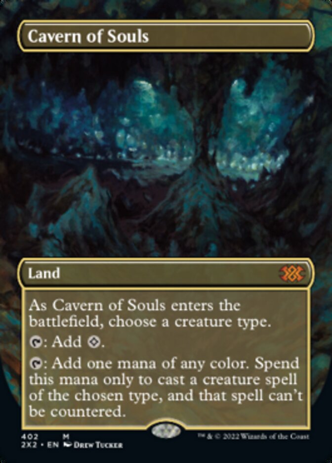 Cavern of Souls (Borderless Alternate Art) [Double Masters 2022] | Lots Moore NSW