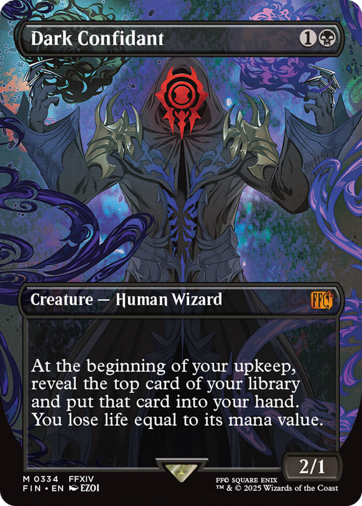 Dark Confidant (Borderless) [FINAL FANTASY] | Lots Moore NSW