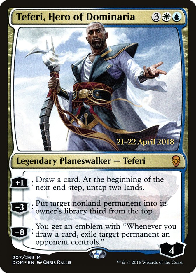 Teferi, Hero of Dominaria [Dominaria Prerelease Promos] | Lots Moore NSW