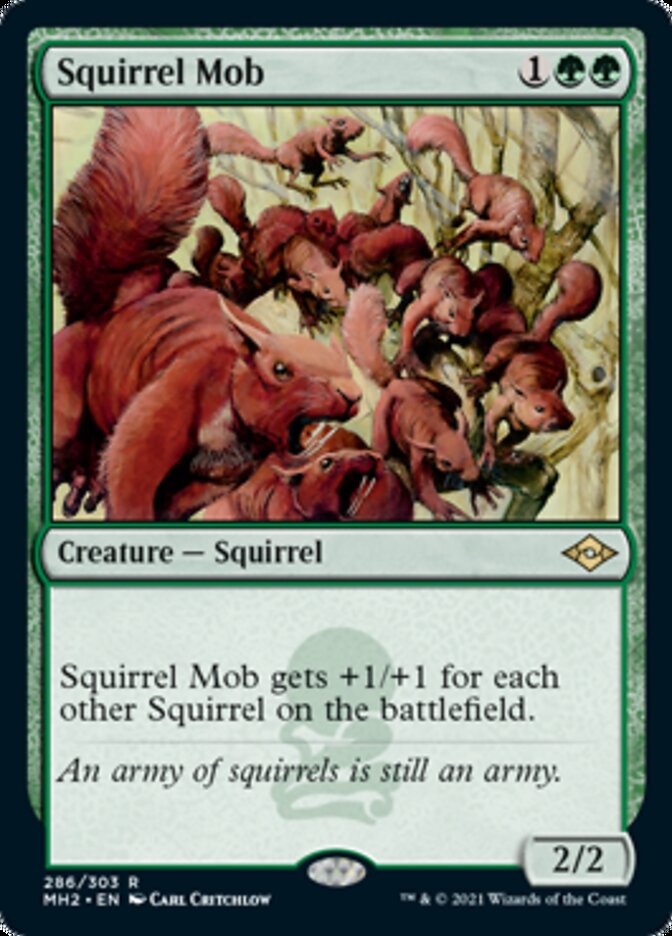 Squirrel Mob (Foil Etched) [Modern Horizons 2] | Lots Moore NSW