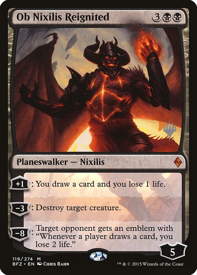 Ob Nixilis Reignited (Promo Pack) [Battle for Zendikar Promos] | Lots Moore NSW