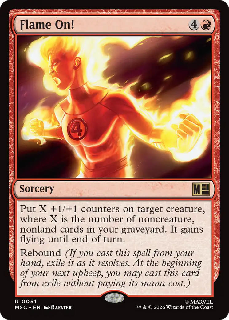 Flame On! [Marvel Super Heroes Commander] | Lots Moore NSW