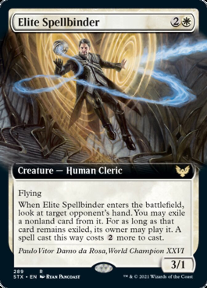 Elite Spellbinder (Extended Art) [Strixhaven: School of Mages] | Lots Moore NSW