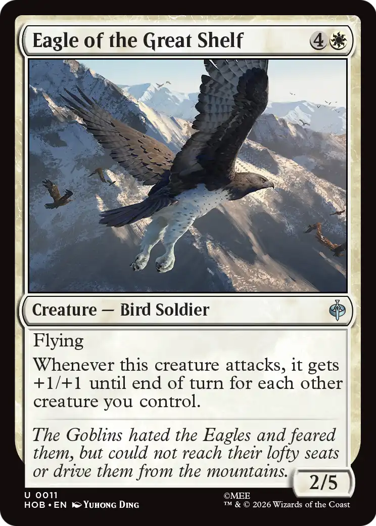 Eagle of the Great Shelf [The Hobbit] | Lots Moore NSW