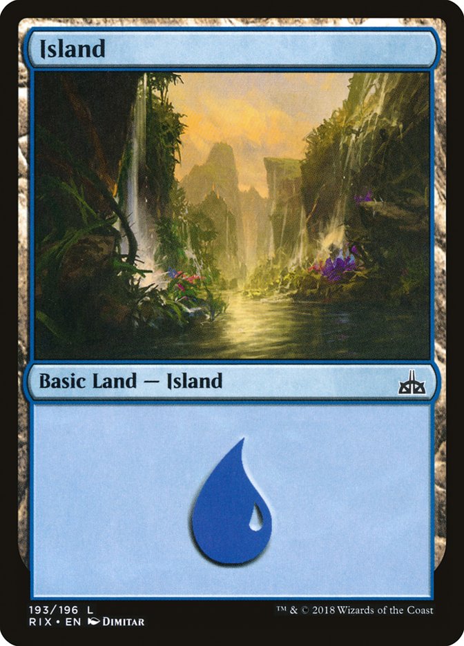 Island (193) [Rivals of Ixalan] | Lots Moore NSW