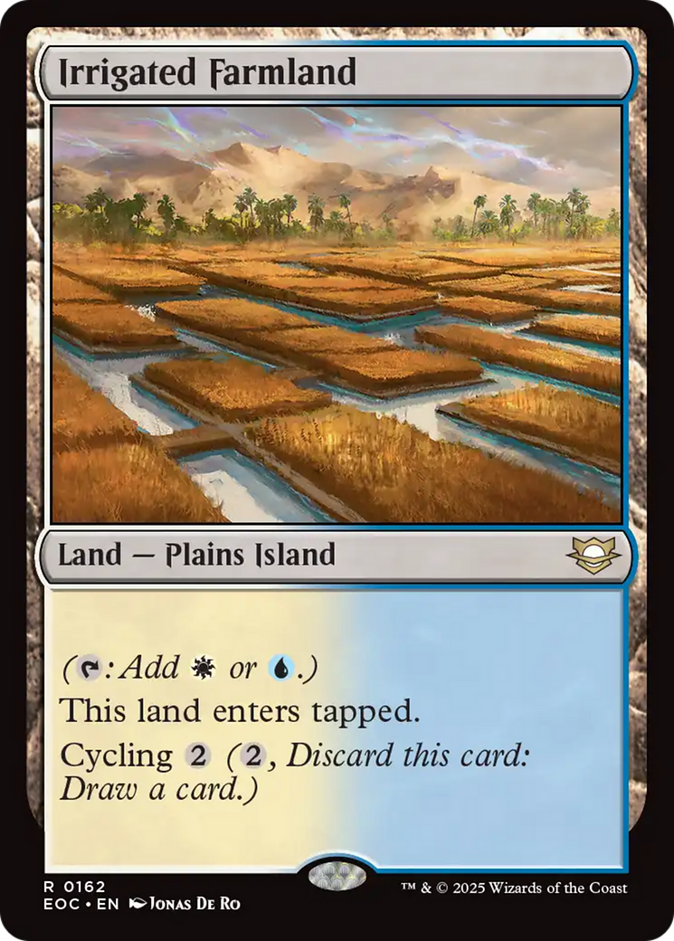Irrigated Farmland [Edge of Eternities Commander] | Lots Moore NSW