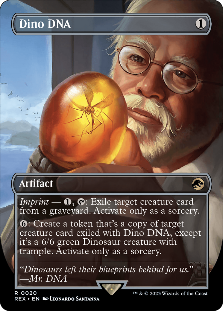 Dino DNA (Borderless) [Jurassic World Collection] | Lots Moore NSW