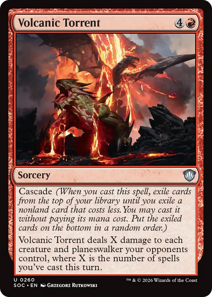 Volcanic Torrent [Secrets of Strixhaven Commander] | Lots Moore NSW