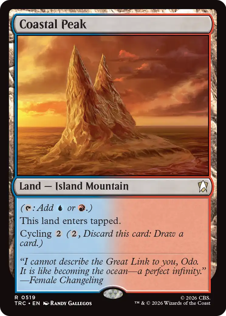 Coastal Peak (Surge Foil) [Star Trek Commander] | Lots Moore NSW