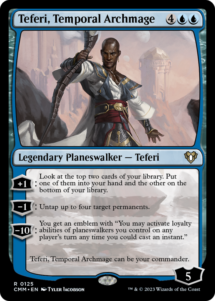 Teferi, Temporal Archmage [Commander Masters] | Lots Moore NSW