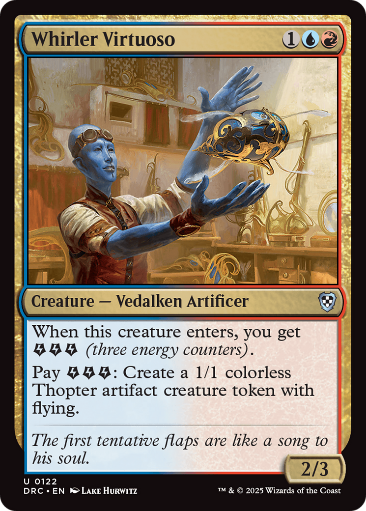 Whirler Virtuoso [Aetherdrift Commander] | Lots Moore NSW