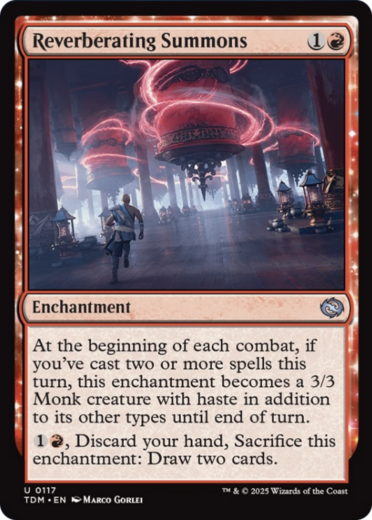 Reverberating Summons [Tarkir: Dragonstorm] | Lots Moore NSW
