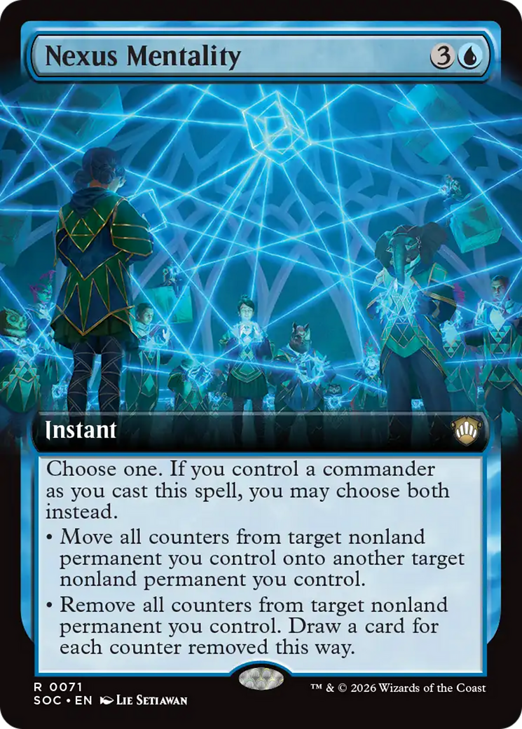 Nexus Mentality (Extended Art) [Secrets of Strixhaven Commander] | Lots Moore NSW