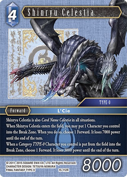 Shinryu Celestia [Crystal Dominion] | Lots Moore NSW
