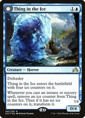 Thing in the Ice // Awoken Horror [Shadows over Innistrad Prerelease Promos] | Lots Moore NSW