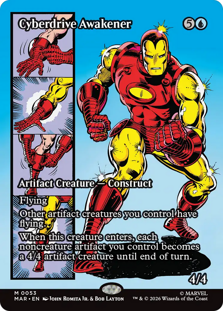 Cyberdrive Awakener (Borderless) [Marvel Universe: Eternal-Legal] | Lots Moore NSW