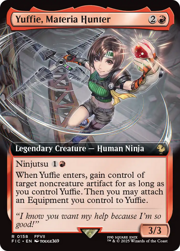 Yuffie, Materia Hunter (Extended Art) [FINAL FANTASY Commander] | Lots Moore NSW